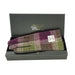 Boxed Harris Tweed and Brown Leather Ladies Gloves - Heritage Of Scotland - COL125 / MED