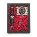 Brodie Clan Badge, Kilt Pin, Lapel Pin, Cufflinks, Keyring/Key Fob & Gift Set — Fine Pewter by Art Pewter — Made in Scotland (Shiny Finish) - Heritage Of Scotland - Gift Set