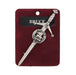 Bruce Clan Badge, Kilt Pin, Lapel Pin, Cufflinks, Keyring/Key Fob & Gift Set — Fine Pewter by Art Pewter — Made in Scotland (Shiny Finish) - Heritage Of Scotland - Kilt Pin