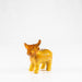 Brushed Gold Highland Cow Medium 6 Cm - Heritage Of Scotland - NA