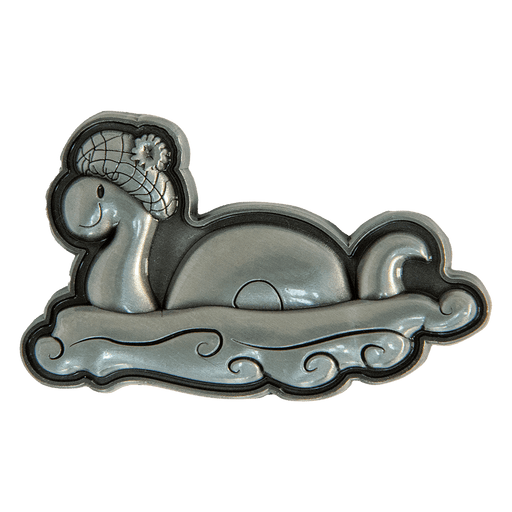 Brushed Metal Scotland Magnet – Puffin, Nessie, Coo, Collage & More - Heritage Of Scotland - Nessie