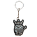 Brushed Metal Scottish Keyring – Nessie, Coo, Collage & More - Heritage Of Scotland - Highland Coo