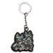 Brushed Metal Scottish Keyring – Nessie, Coo, Collage & More - Heritage Of Scotland - Westies