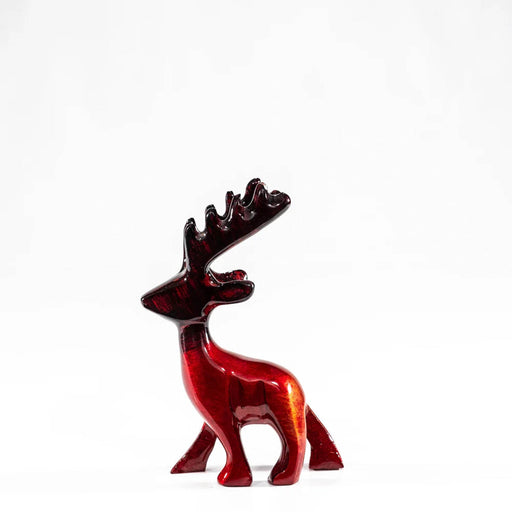 Brushed Red Stag Medium 6Cm - Heritage Of Scotland - NA