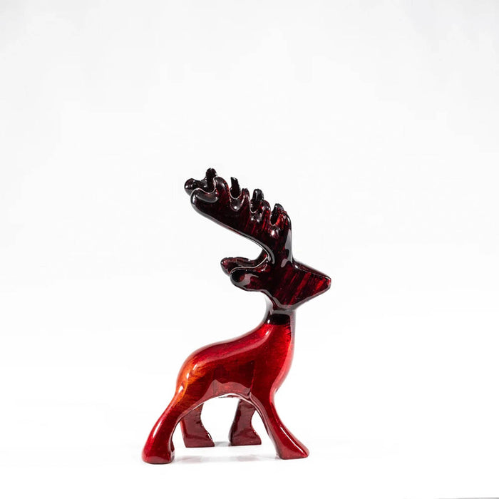 Brushed Red Stag Medium 6Cm - Heritage Of Scotland - NA