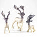Brushed Silver Stag Large 14 Cm - Heritage Of Scotland - SILVER
