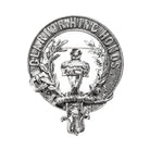 Buchanan Clan Badge, Kilt Pin, Lapel Pin, Cufflinks, Keyring/Key Fob & Gift Set — Fine Pewter by Art Pewter — Made in Scotland (Shiny Finish) - Heritage Of Scotland - Badge