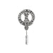 Buchanan Clan Badge, Kilt Pin, Lapel Pin, Cufflinks, Keyring/Key Fob & Gift Set — Fine Pewter by Art Pewter — Made in Scotland (Shiny Finish) - Heritage Of Scotland - Lapel Pin