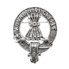 Cameron Clan Badge, Kilt Pin, Lapel Pin, Cufflinks, Keyring/Key Fob & Gift Set — Fine Pewter by Art Pewter — Made in Scotland (Shiny Finish) - Heritage Of Scotland - Badge