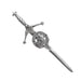 Campbell Clan Badge, Kilt Pin, Lapel Pin, Cufflinks, Keyring/Key Fob & Gift Set — Fine Pewter by Art Pewter — Made in Scotland (Shiny Finish) - Heritage Of Scotland - Kilt Pin
