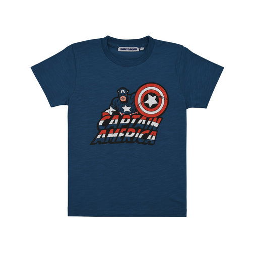 Captain America Tee - Red - Heritage Of Scotland - RED