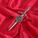Carmichael Clan Badge, Kilt Pin, Lapel Pin, Cufflinks, Keyring/Key Fob & Gift Set — Fine Pewter by Art Pewter — Made in Scotland (Shiny Finish) - Heritage Of Scotland - Kilt Pin