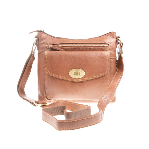 Casual Side Bag Tan - Heritage Of Scotland - TAN