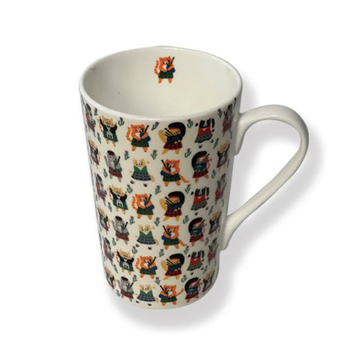 Cats N Kilts Conical China Mug - Heritage Of Scotland - NA