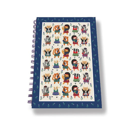 Cats N Kilts Notebook A6 - Heritage Of Scotland - N/A