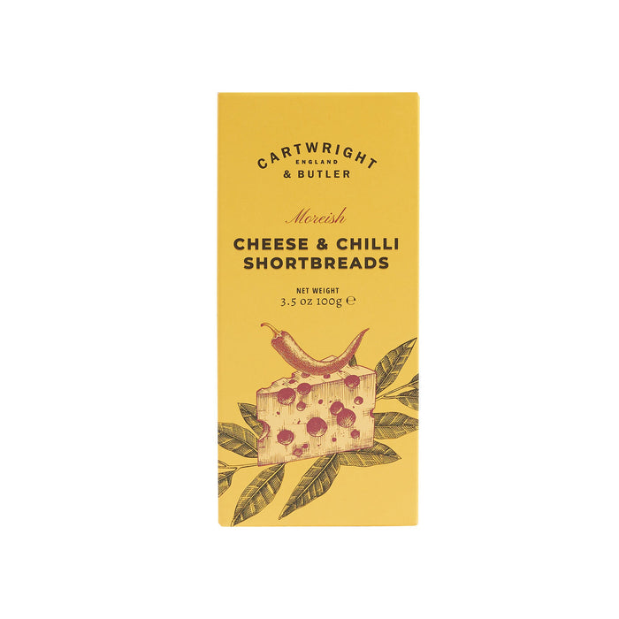 C&B Cheese & Chilli Shortbread Carton - Heritage Of Scotland - N/A