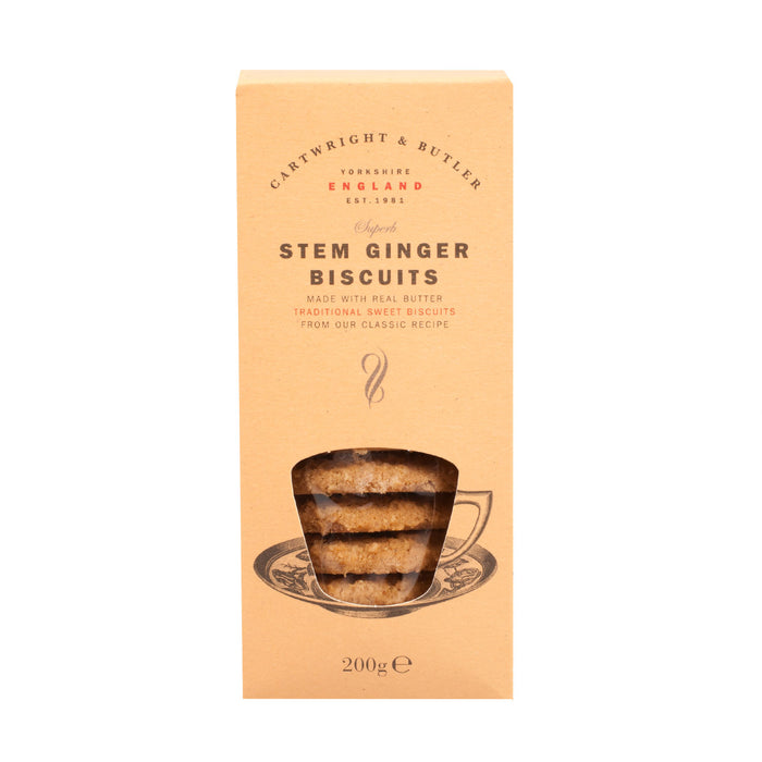 C&B Stem Ginger Biscuits - Heritage Of Scotland - NA