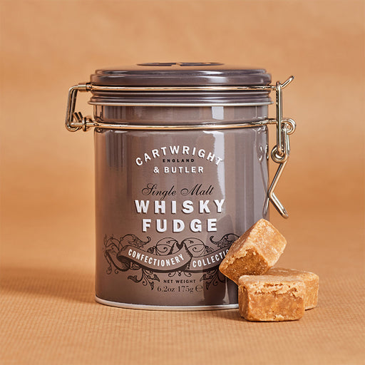 C&B Whisky Fudge In Tin - Heritage Of Scotland - NA