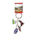 Charm Keyring - Dog/Castle/ Piper/Flag - Heritage Of Scotland - NA