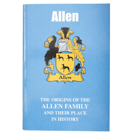 Clan Books Allen - Heritage Of Scotland - ALLEN