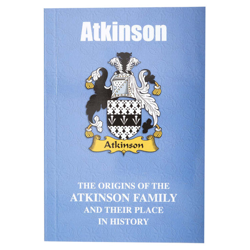 Clan Books Atkinson - Heritage Of Scotland - ATKINSON