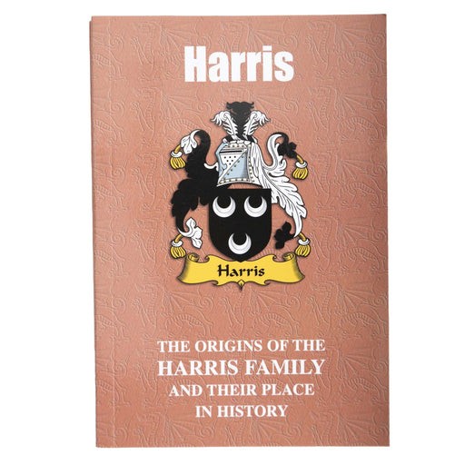 Clan Books Harris - Heritage Of Scotland - HARRIS
