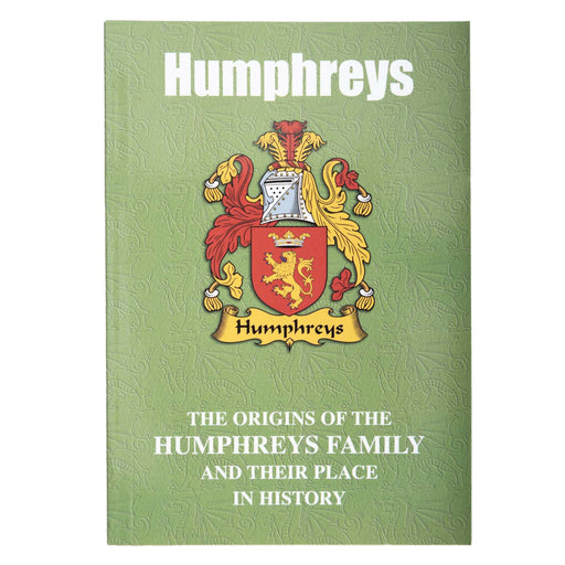 Clan Books Humphreys - Heritage Of Scotland - HUMPHREYS
