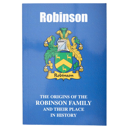 Clan Books Robinson - Heritage Of Scotland - ROBINSON