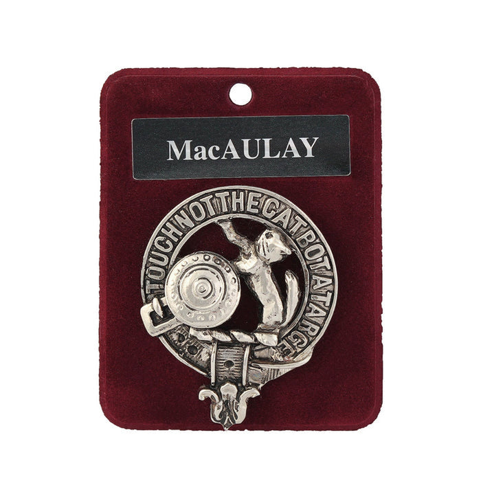 Clan Crest Badge Macaulay - Heritage Of Scotland - MACAULAY