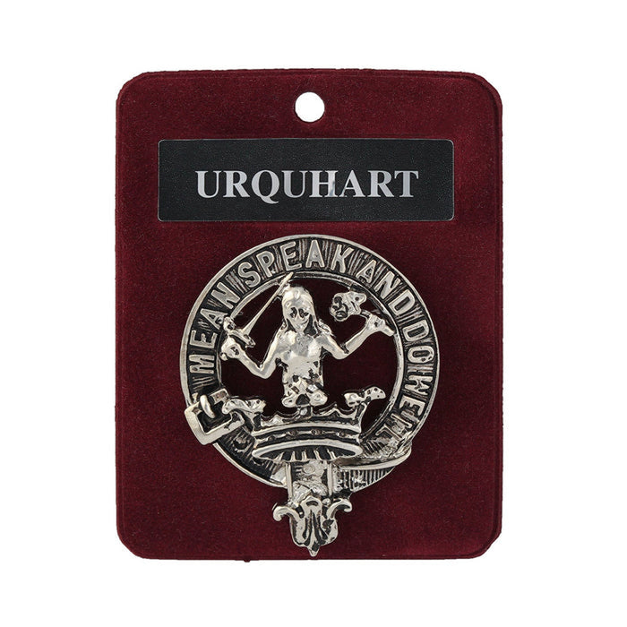 Clan Crest Badge Urquhart - Heritage Of Scotland - URQUHART