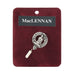 Clan Crest Lapel / Tie Pin Maclennan - Heritage Of Scotland - MACLENNAN