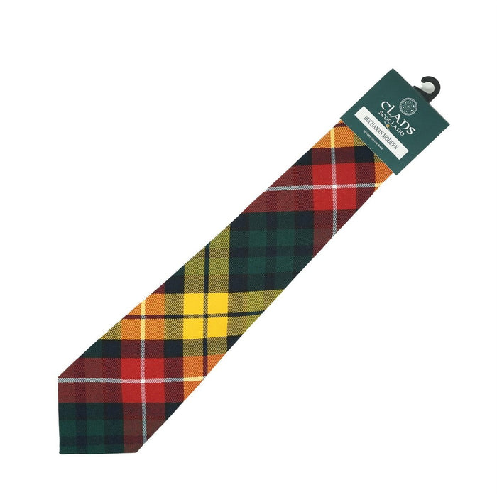 Clan Tartan Tie - Traditional Scottish Plaid Designs - Heritage Of Scotland - Buchanan