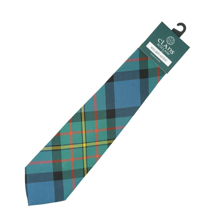 Clan Tartan Tie - Traditional Scottish Plaid Designs - Heritage Of Scotland - Maclaren Ancient