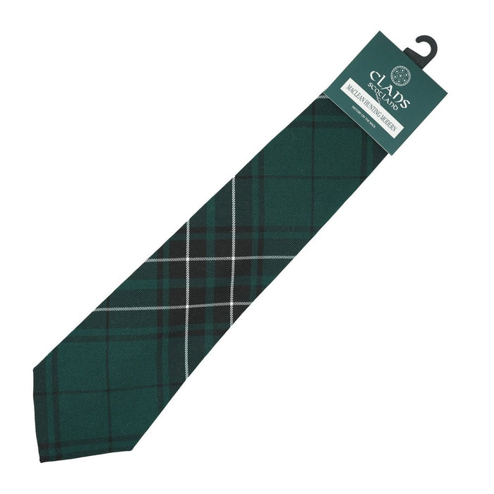 Clan Tartan Tie - Traditional Scottish Plaid Designs - Heritage Of Scotland - Maclean Hunting