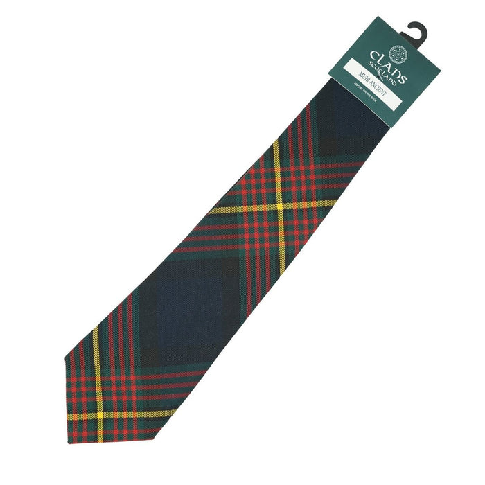 Clan Tartan Tie - Traditional Scottish Plaid Designs - Heritage Of Scotland - Muir Ancient