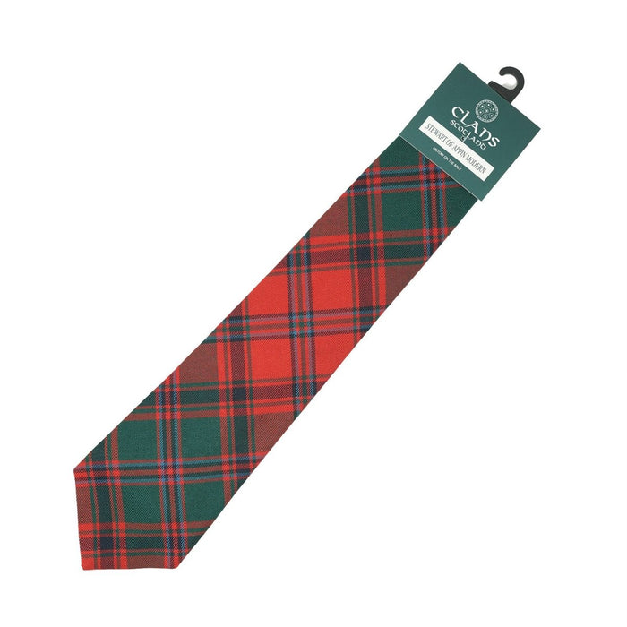 Clan Tartan Tie - Traditional Scottish Plaid Designs - Heritage Of Scotland - Stewart Of Appin