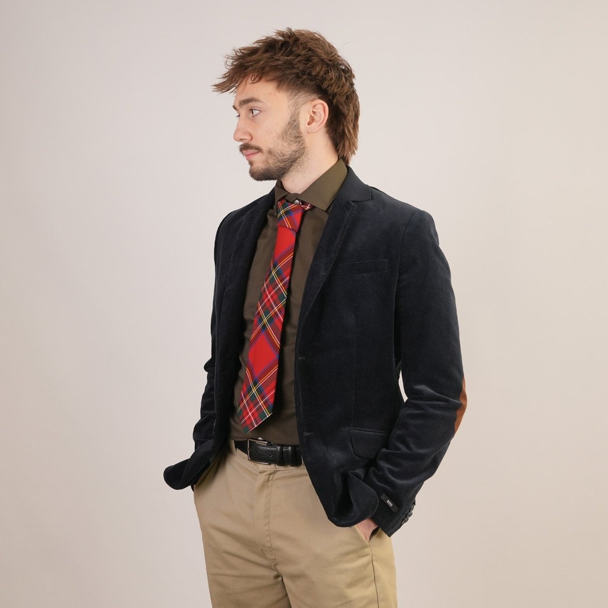 Clan Tartan Tie - Traditional Scottish Plaid Designs - Heritage Of Scotland - World Peace Tartan