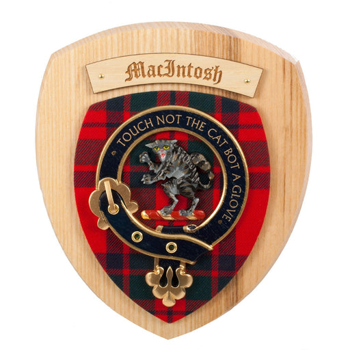 Clan Wall Plaque Macintosh - Heritage Of Scotland - MACINTOSH