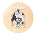 Clan/Family Name Round Cork Coaster Baker - Heritage Of Scotland - BAKER