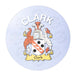 Clan/Family Name Round Cork Coaster Clark E - Heritage Of Scotland - CLARK E