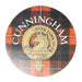 Clan/Family Name Round Cork Coaster Cunningham - Heritage Of Scotland - CUNNINGHAM