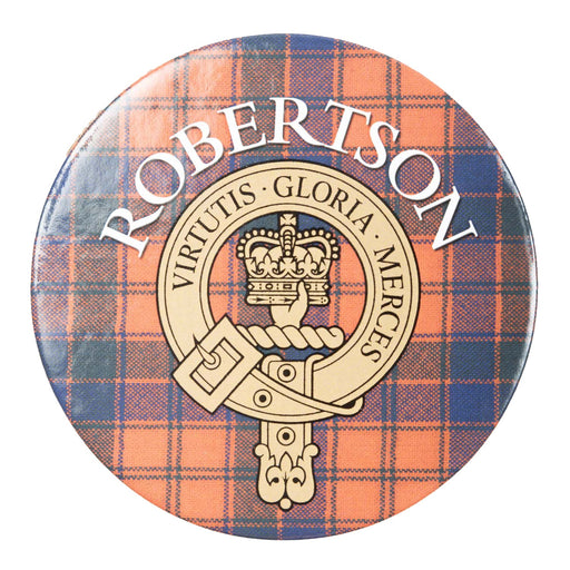 Clan/Family Name Round Cork Coaster Robertson S - Heritage Of Scotland - ROBERTSON S