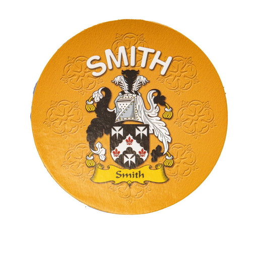 Clan/Family Name Round Cork Coaster Smith E - Heritage Of Scotland - SMITH E