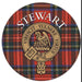 Clan/Family Name Round Cork Coaster Stewart S - Heritage Of Scotland - STEWART S