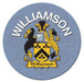 Clan/Family Name Round Cork Coaster Williamson E - Heritage Of Scotland - WILLIAMSON E