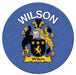 Clan/Family Name Round Cork Coaster Wilson E - Heritage Of Scotland - WILSON E