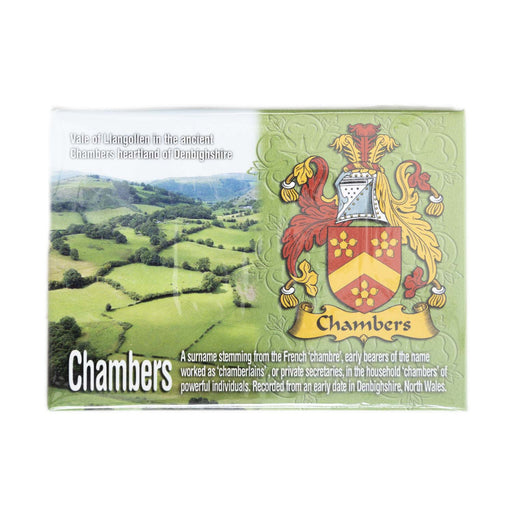 Clan/Family Scenic Magnet Chambers - Heritage Of Scotland - CHAMBERS