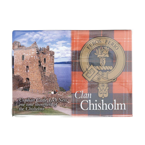 Clan/Family Scenic Magnet Chisholm - Heritage Of Scotland - CHISHOLM