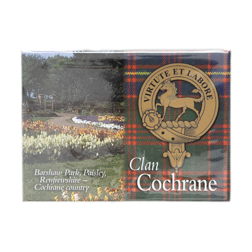 Clan/Family Scenic Magnet Cochrane - Heritage Of Scotland - COCHRANE