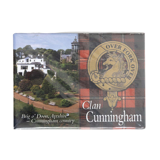 Clan/Family Scenic Magnet Cunningham - Heritage Of Scotland - CUNNINGHAM
